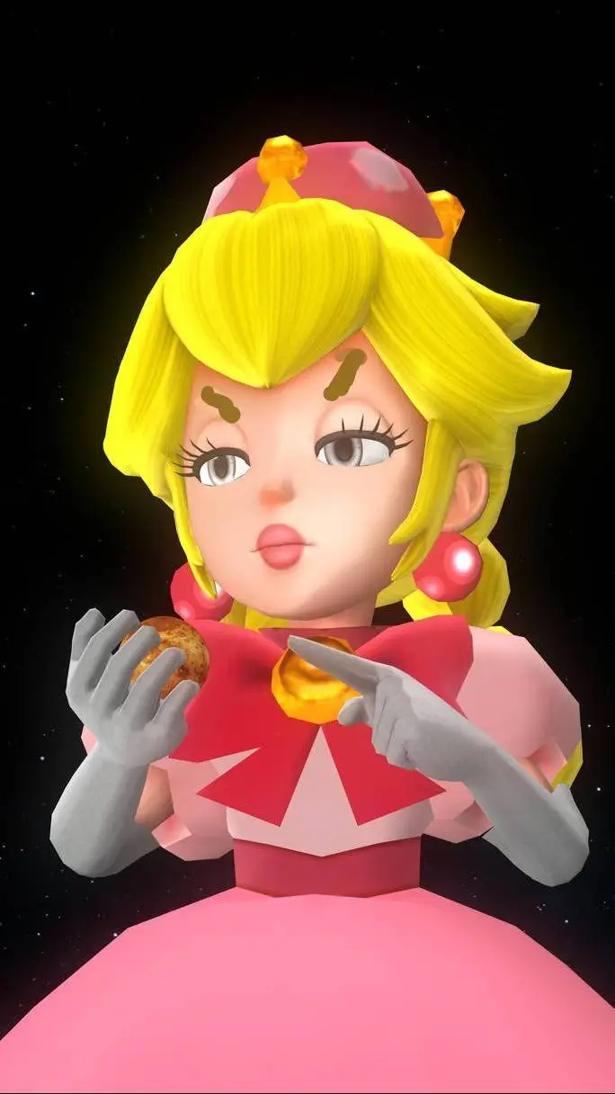 ai character: giganta peachette background