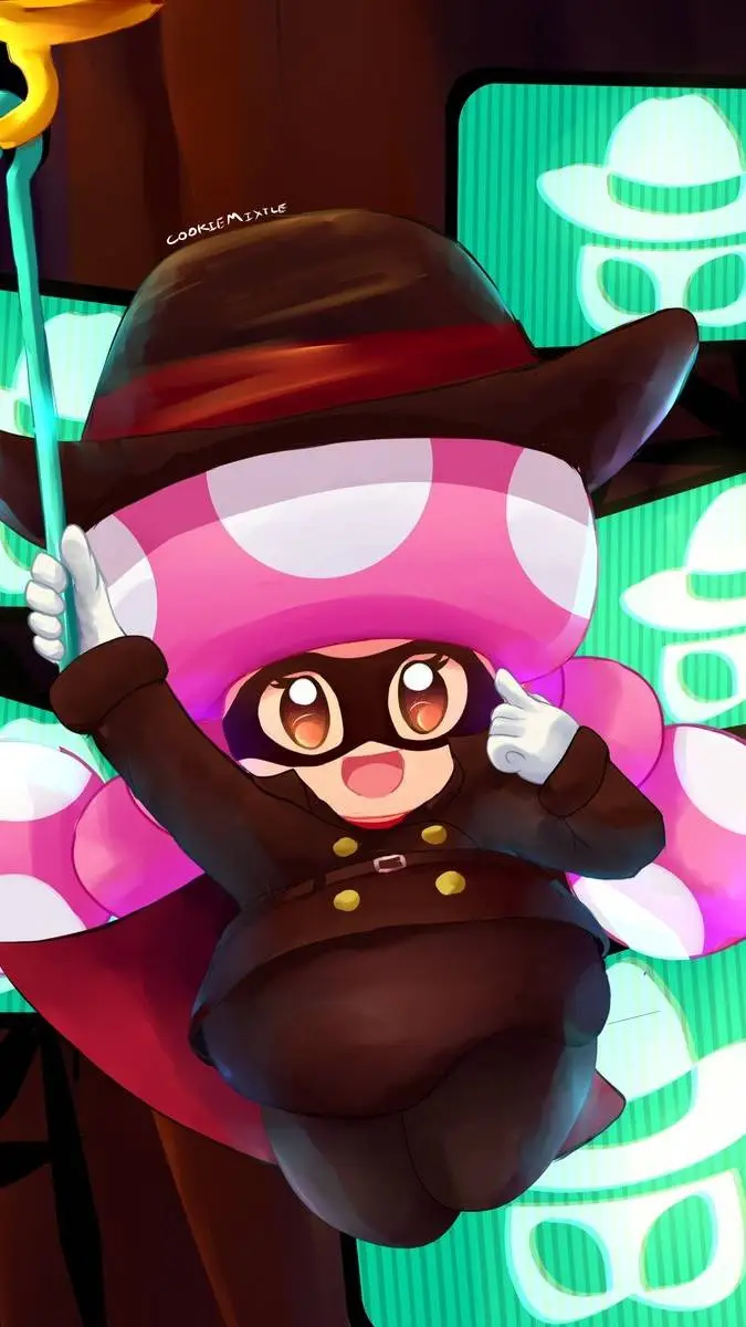 ai character: ladrona toadette background