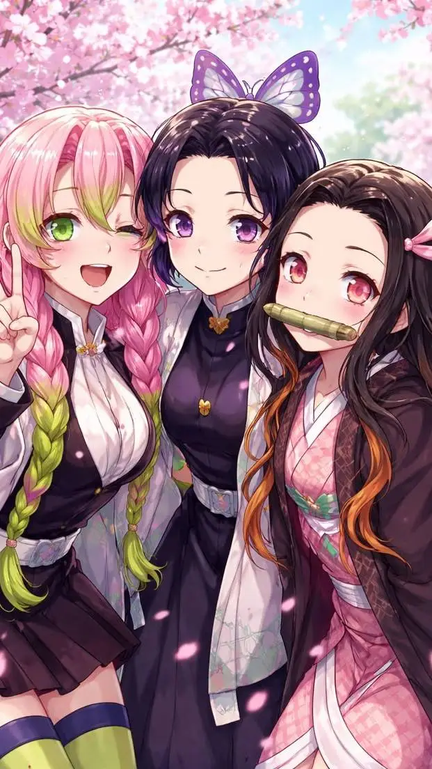 ai character: mha x kny background
