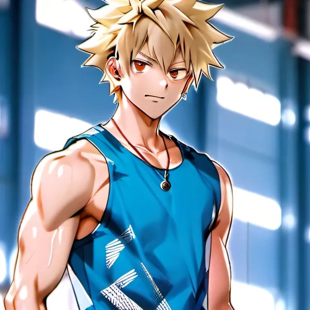 chat with ai character: bakugo katuski