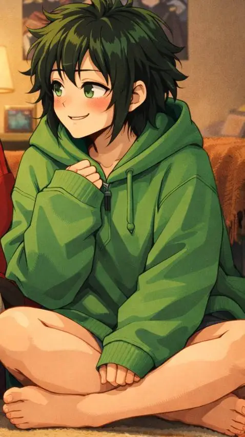 ai character: Fem Deku background