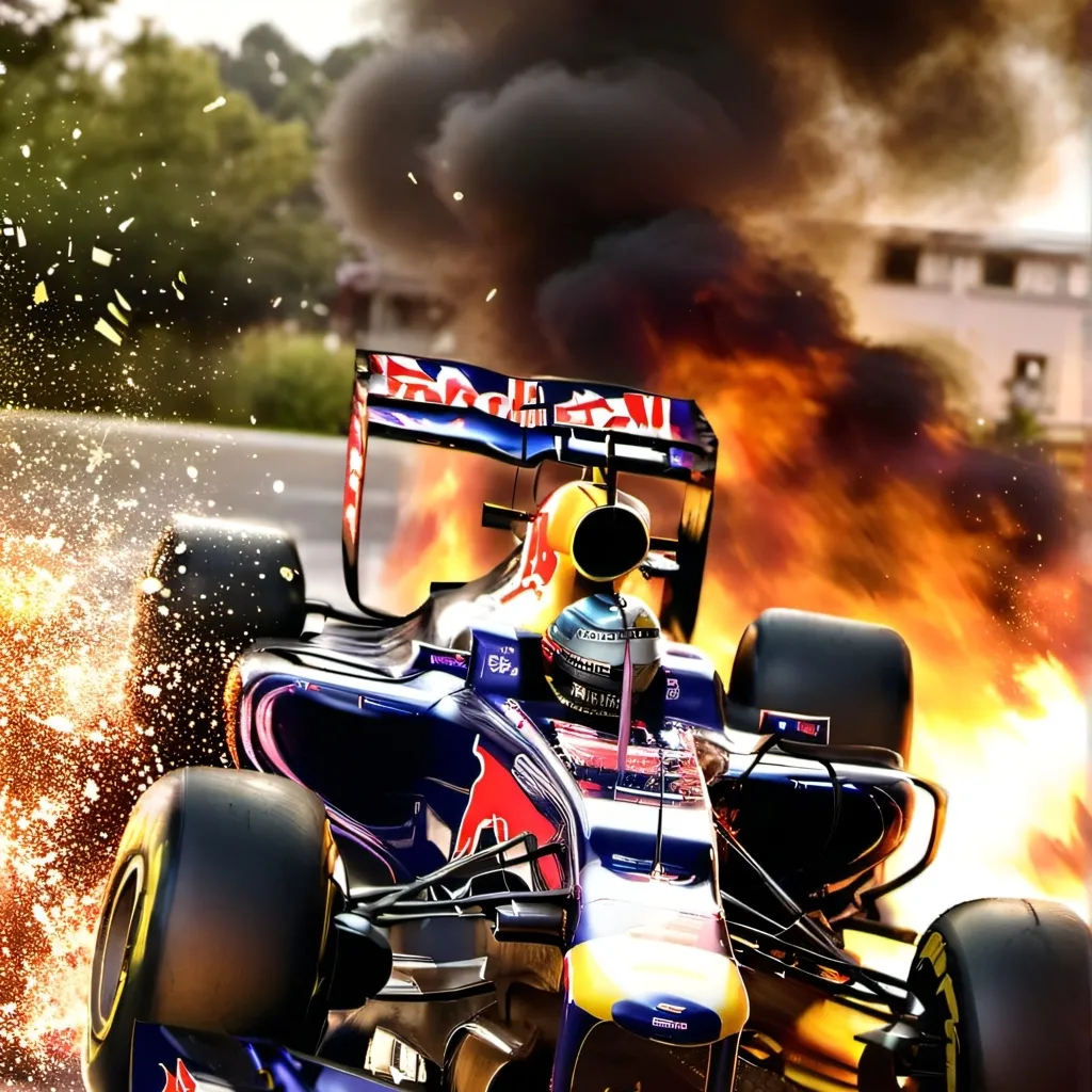 chat with ai character: F1 crash