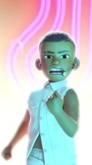 ai character: 4town  background