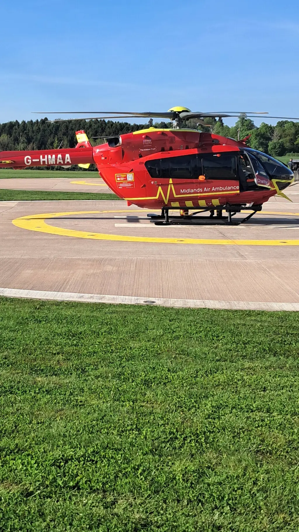 ai character: air ambulance background