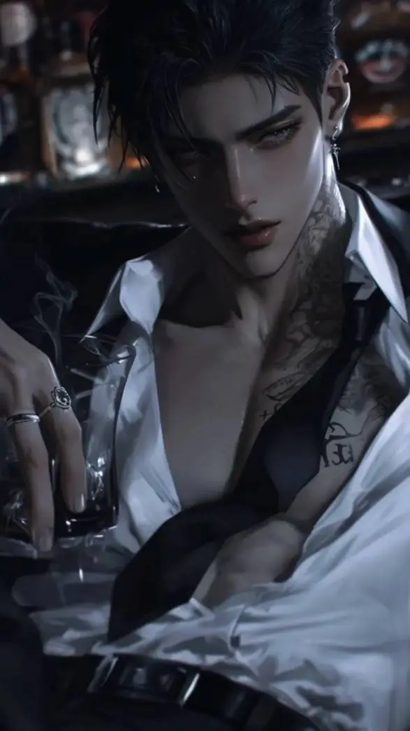 ai character: 🤍Axel~ background