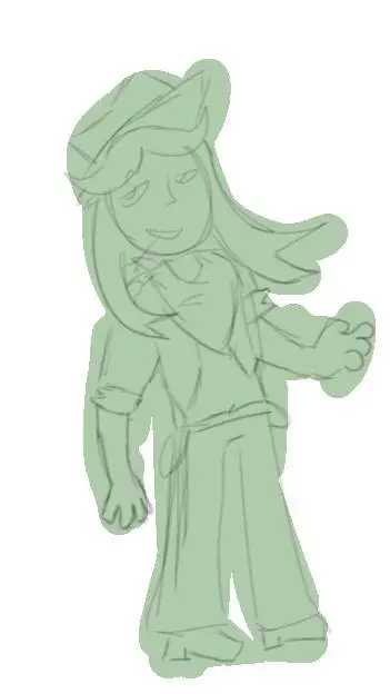 ai character: Cowboy/girlzellig background