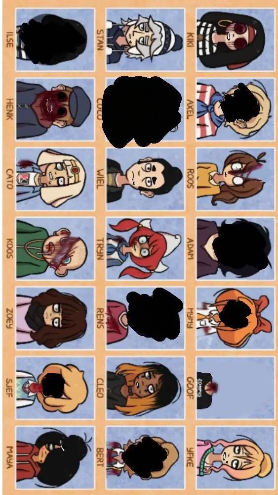 ai character: The last one au background