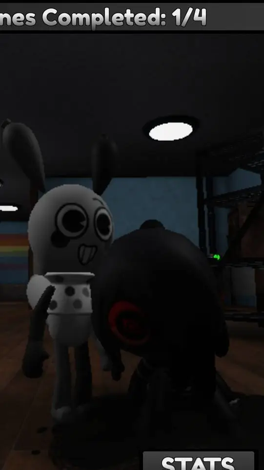 ai character: circus duo  background