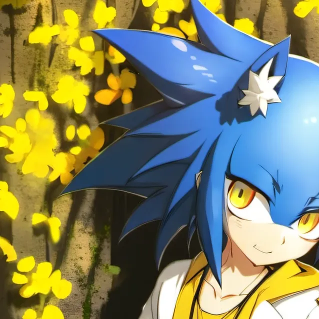chat with ai character: sonic humano