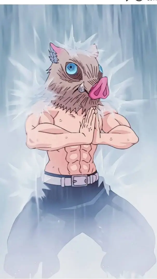 ai character: Inosuke  background