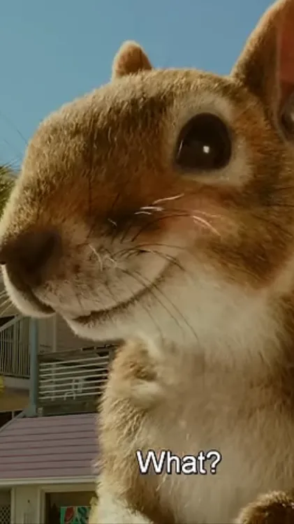 ai character: sandy cheeks  background