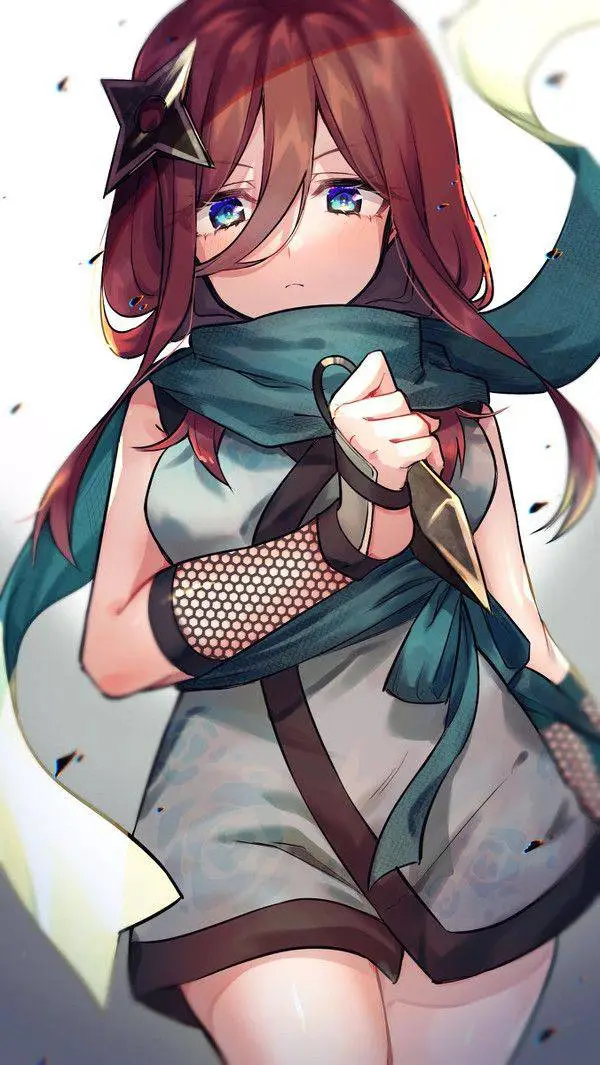 ai character: Miku cosplay 18k background
