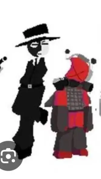 ai character: artful!  background