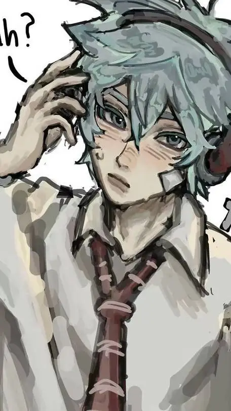 ai character: Sky  background