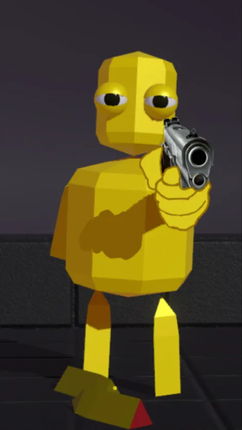 ai character: FREAKY￼ BOB￼ background