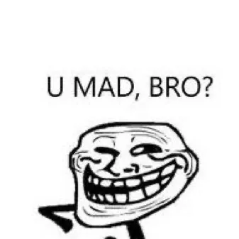 chat with ai character: TROLL FACE