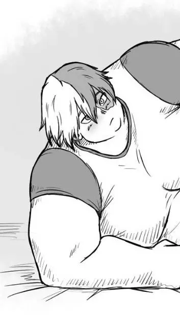 ai character: shoto Todoroki background