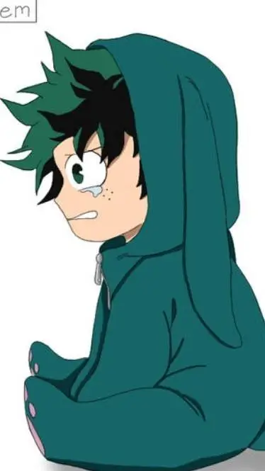 ai character: baby deku background