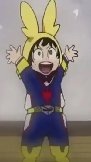 ai character: Deku!  background