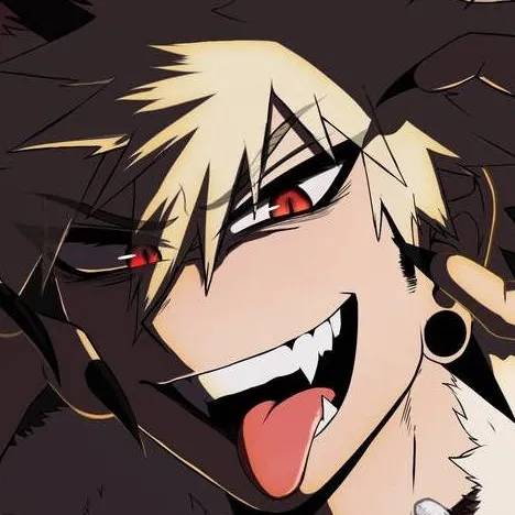 chat with ai character: werewolf Bakugo