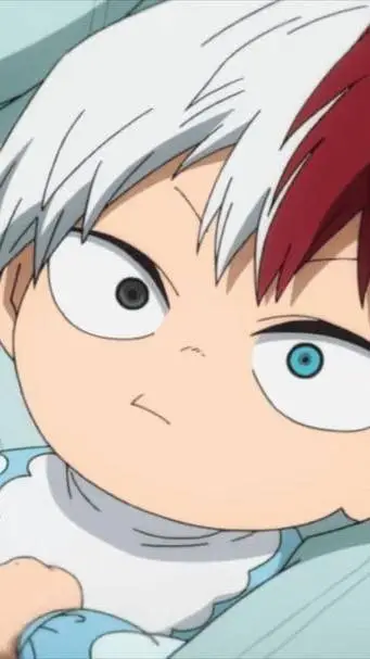 ai character: baby Todoroki background