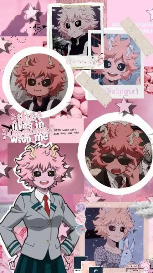ai character: Mina Ashido background