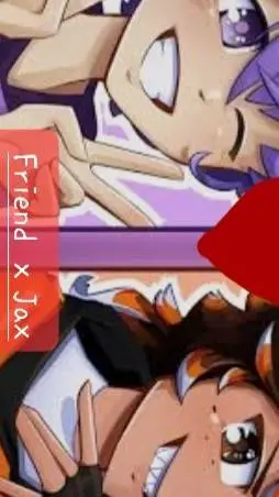 ai character: friend x Jax background