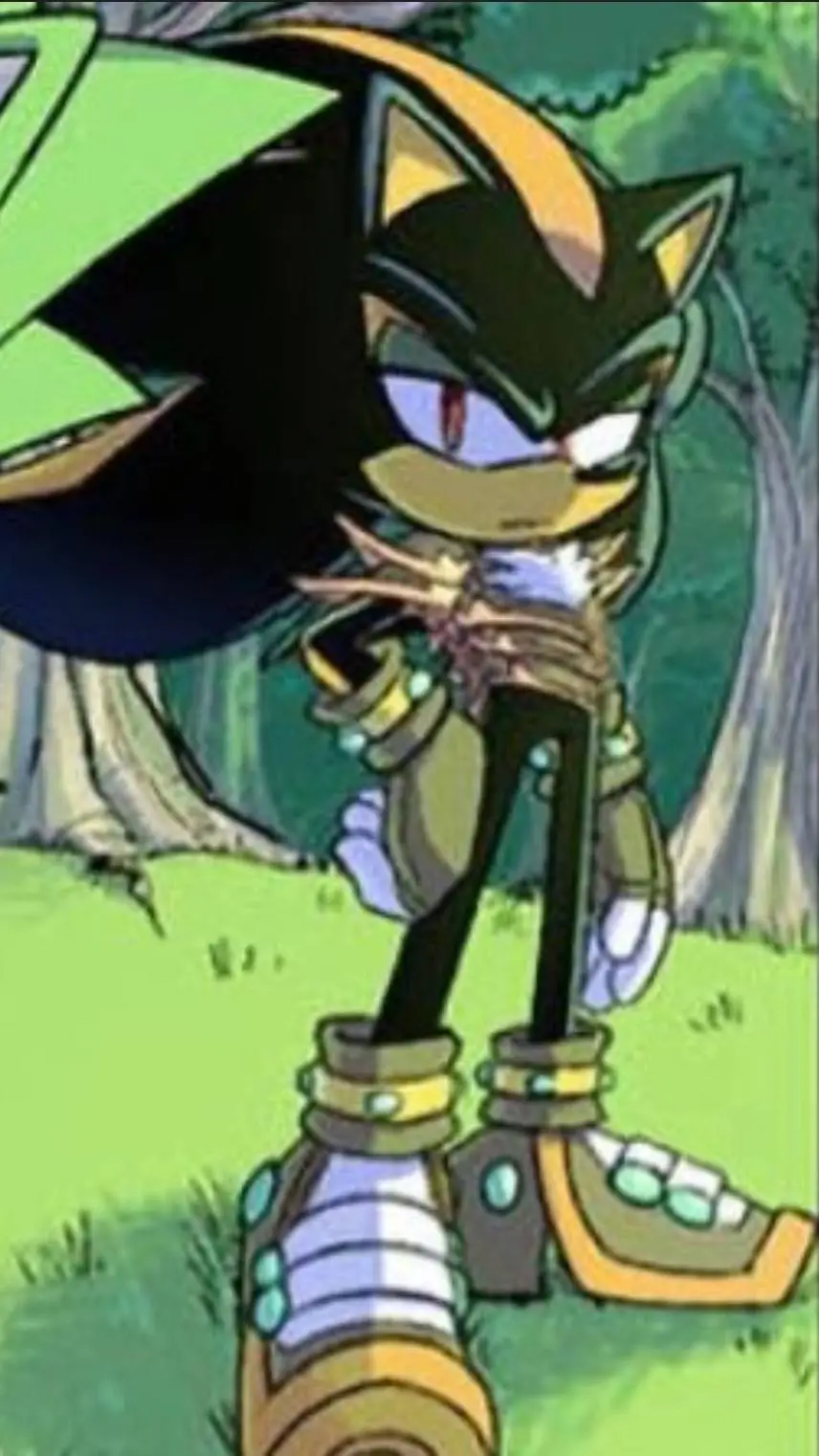 ai character: Sanctum t Hedgehog background