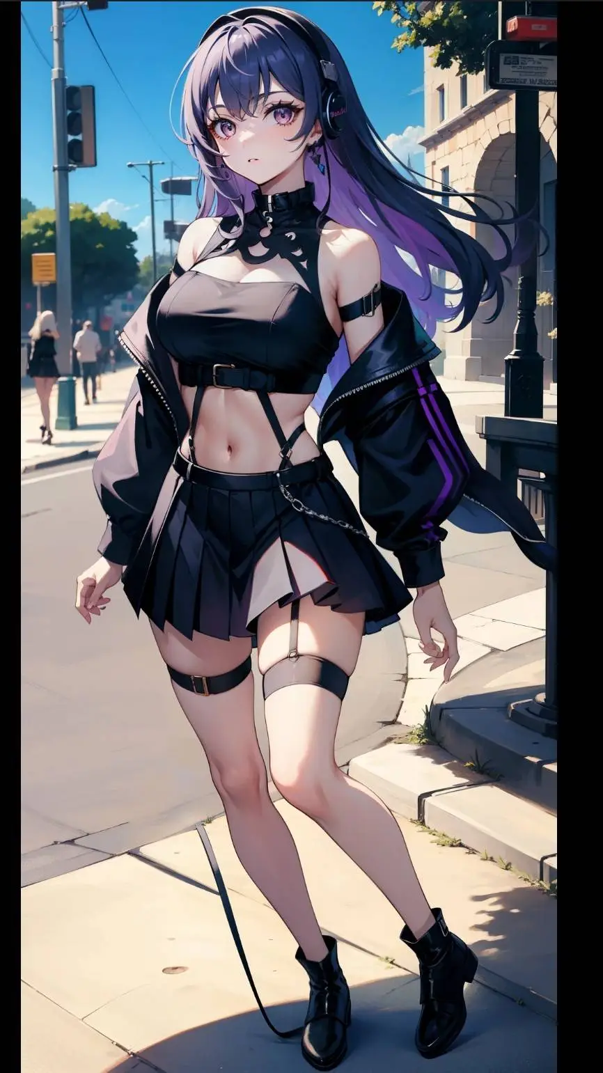 ai character: Luna Star background