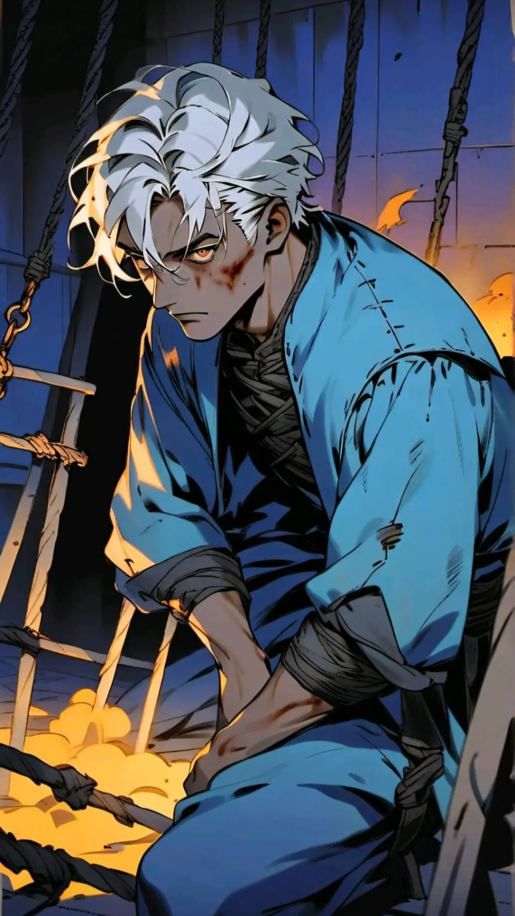 ai character: Angus background