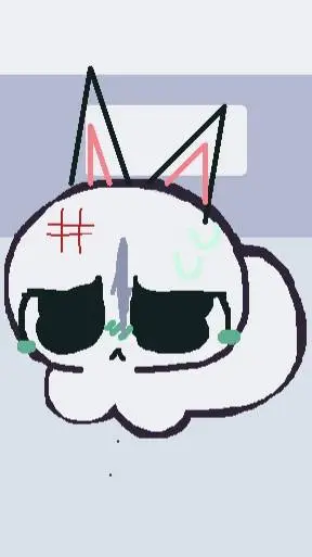ai character: sick cat background