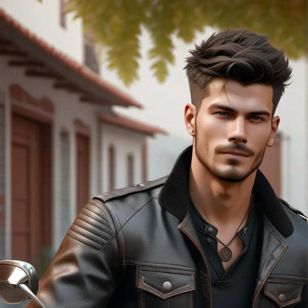 chat with ai character: Leander