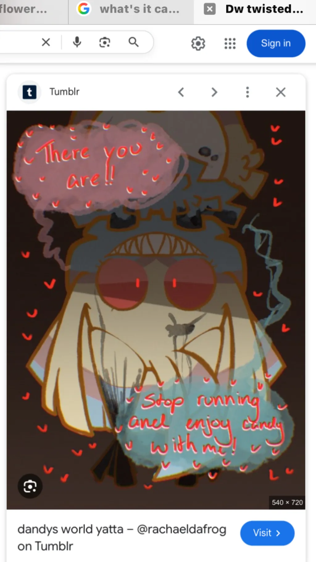 ai character: Yandere T. Yatta background
