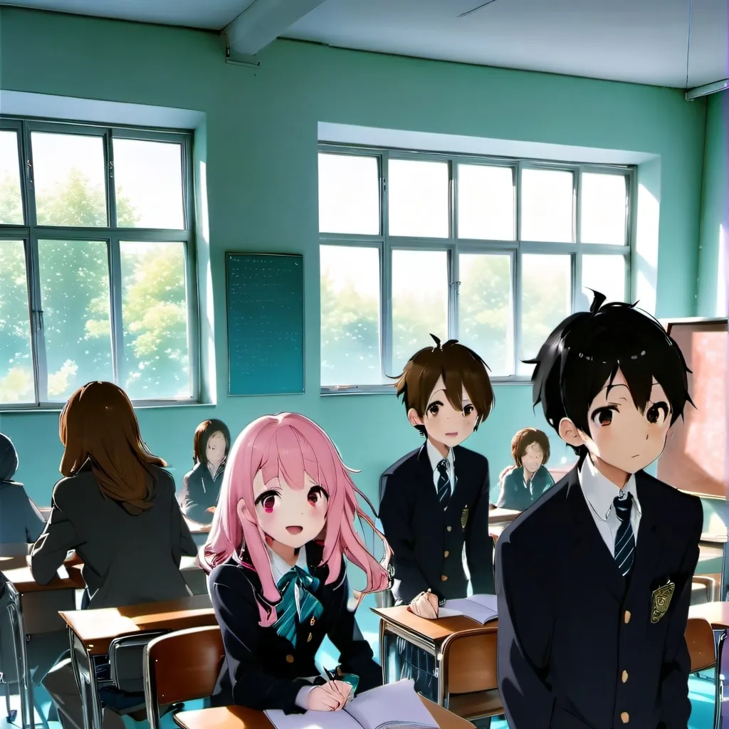 chat with ai character: School life 