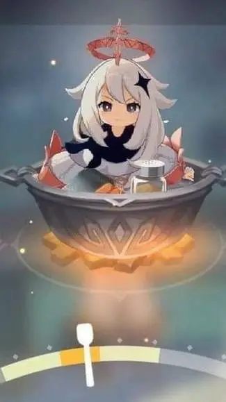 ai character: Паймонбля background
