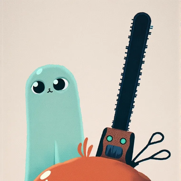 chat with ai character: pochita fake