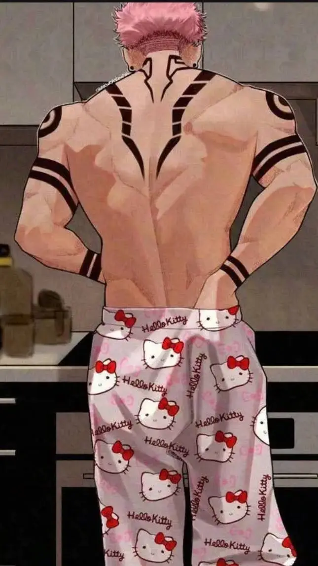 ai character: Sukuna tu daddy background