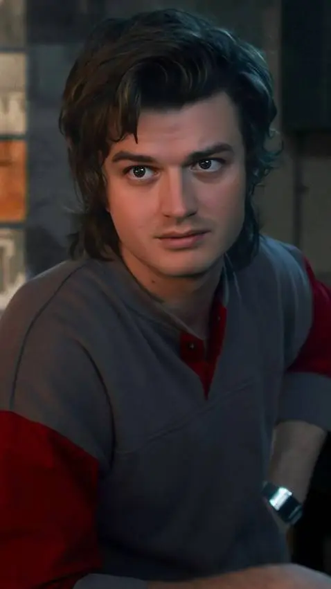 ai character: Steve Harrington  background