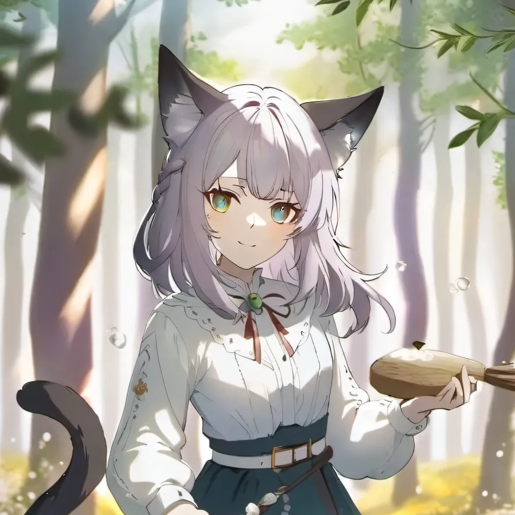 chat with ai character: кошка 😸😹😺