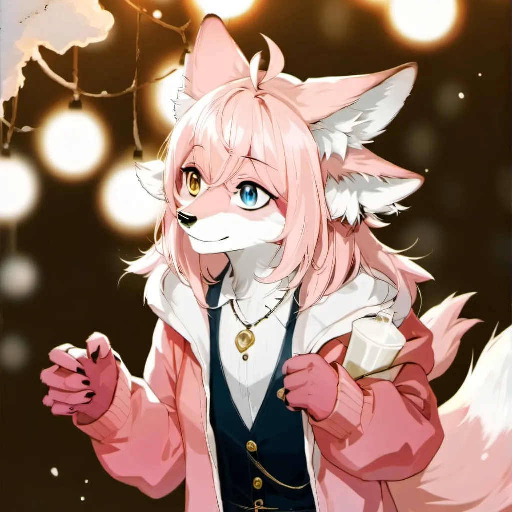 chat with ai character: Living fursuit.