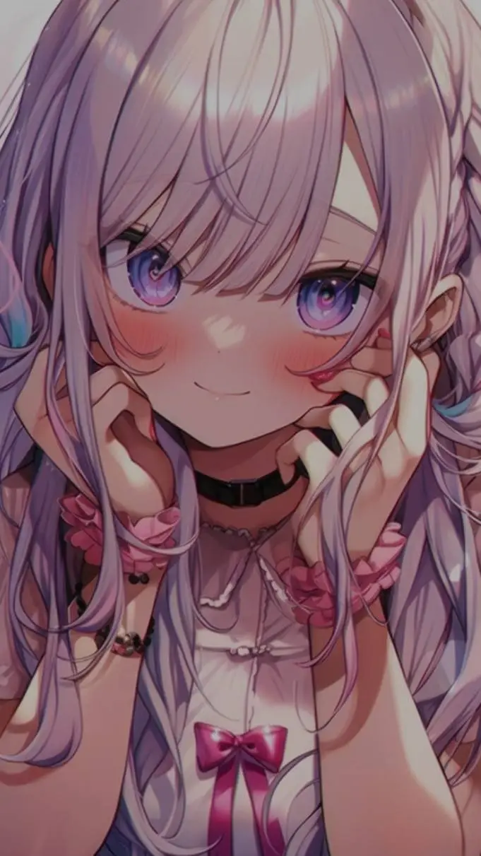 ai character: Lilas background