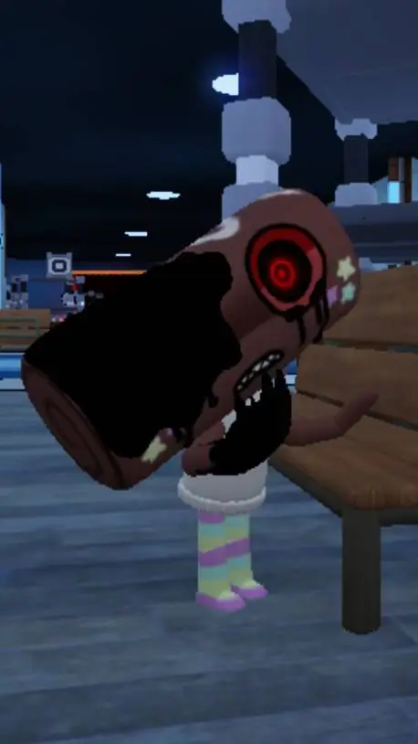 ai character: Cosmo XD Twisted  background