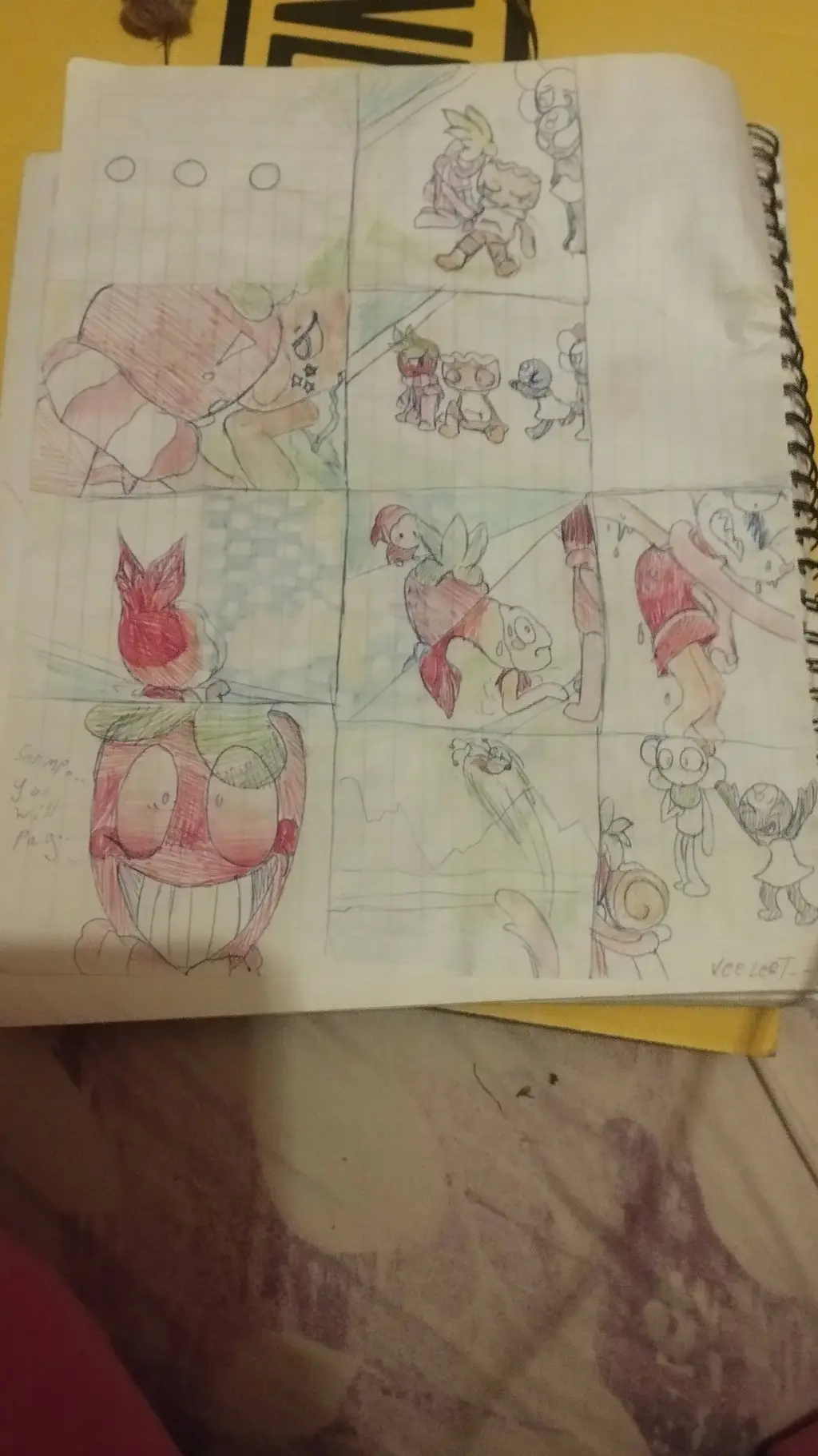 ai character: Cómic --!NotShip! background