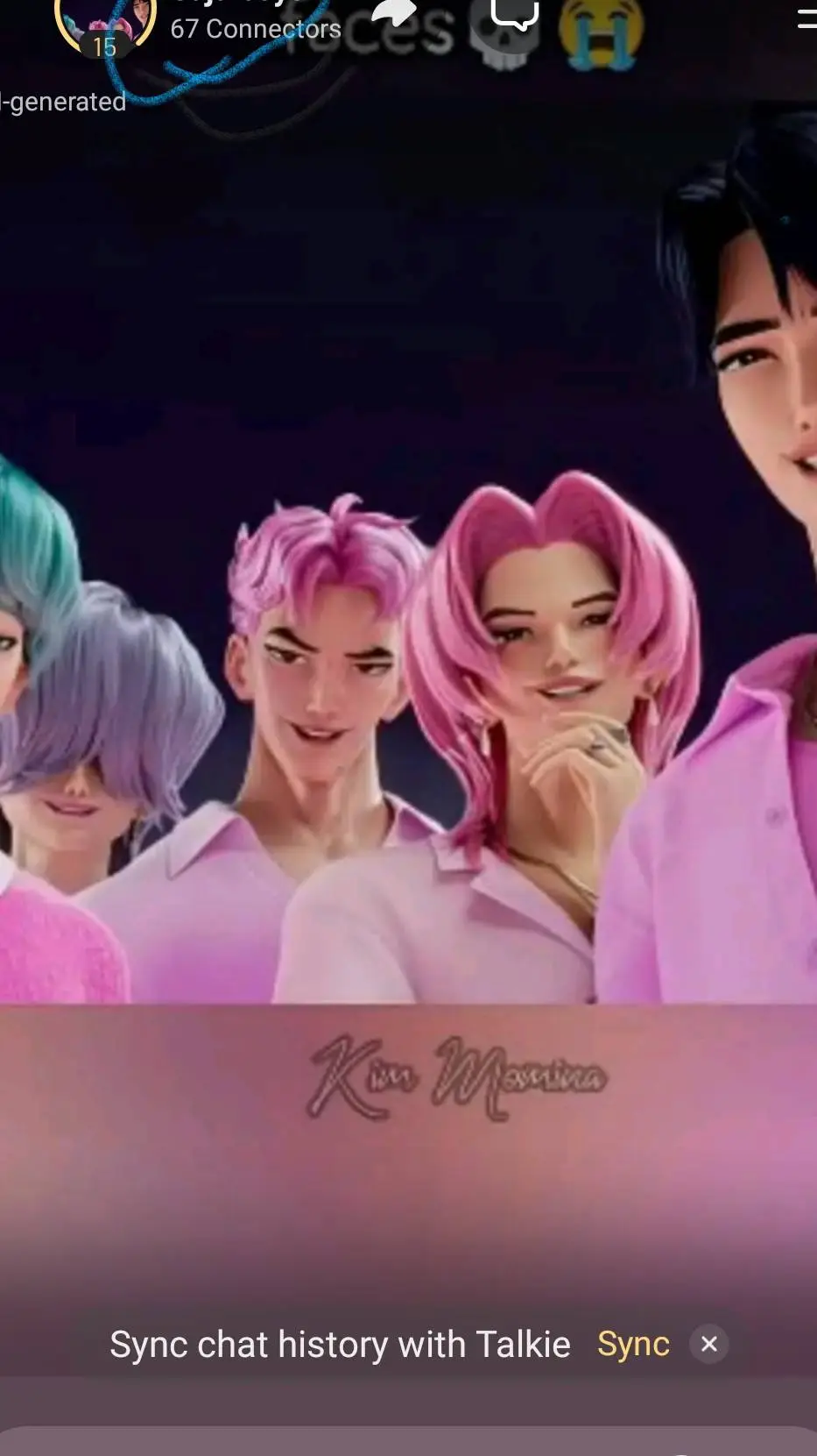 ai character: saja boys background