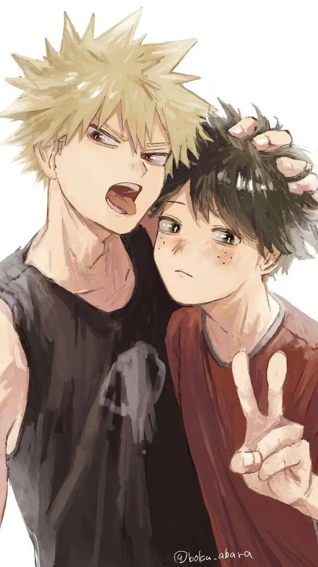 ai character: bakugo  background