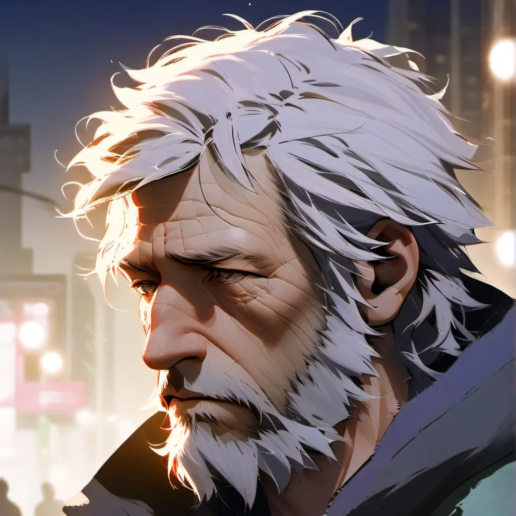 chat with ai character: homeless man 