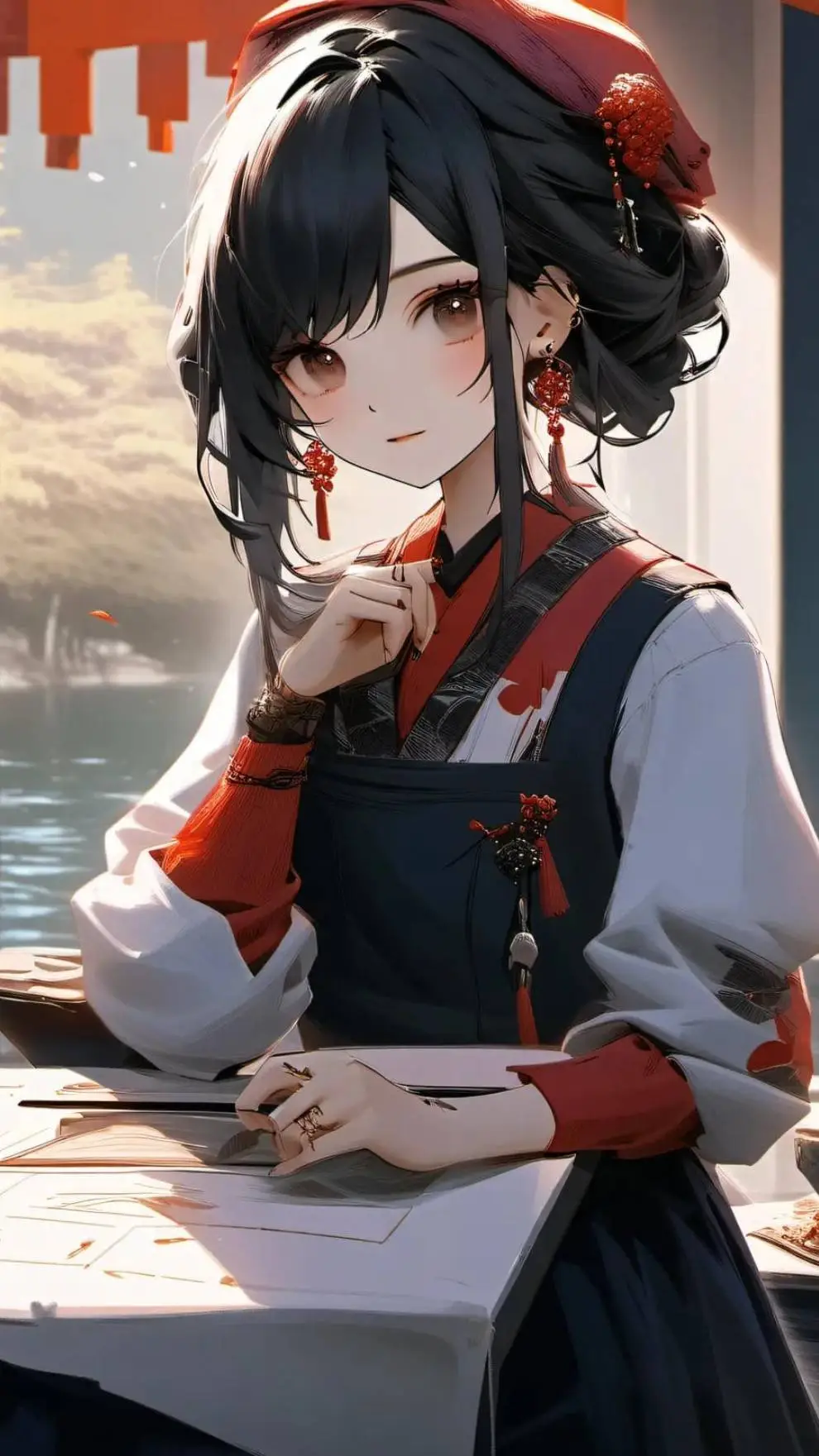 ai character: Sophia background