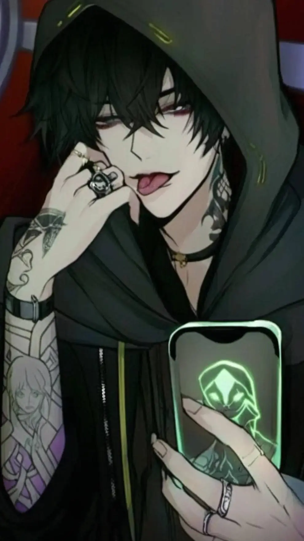 ai character: Damien background