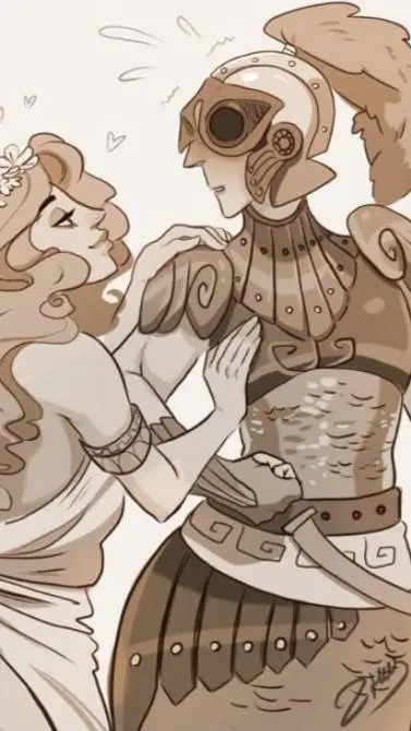 Talkie AI - Chat with Aphrodite~and ares