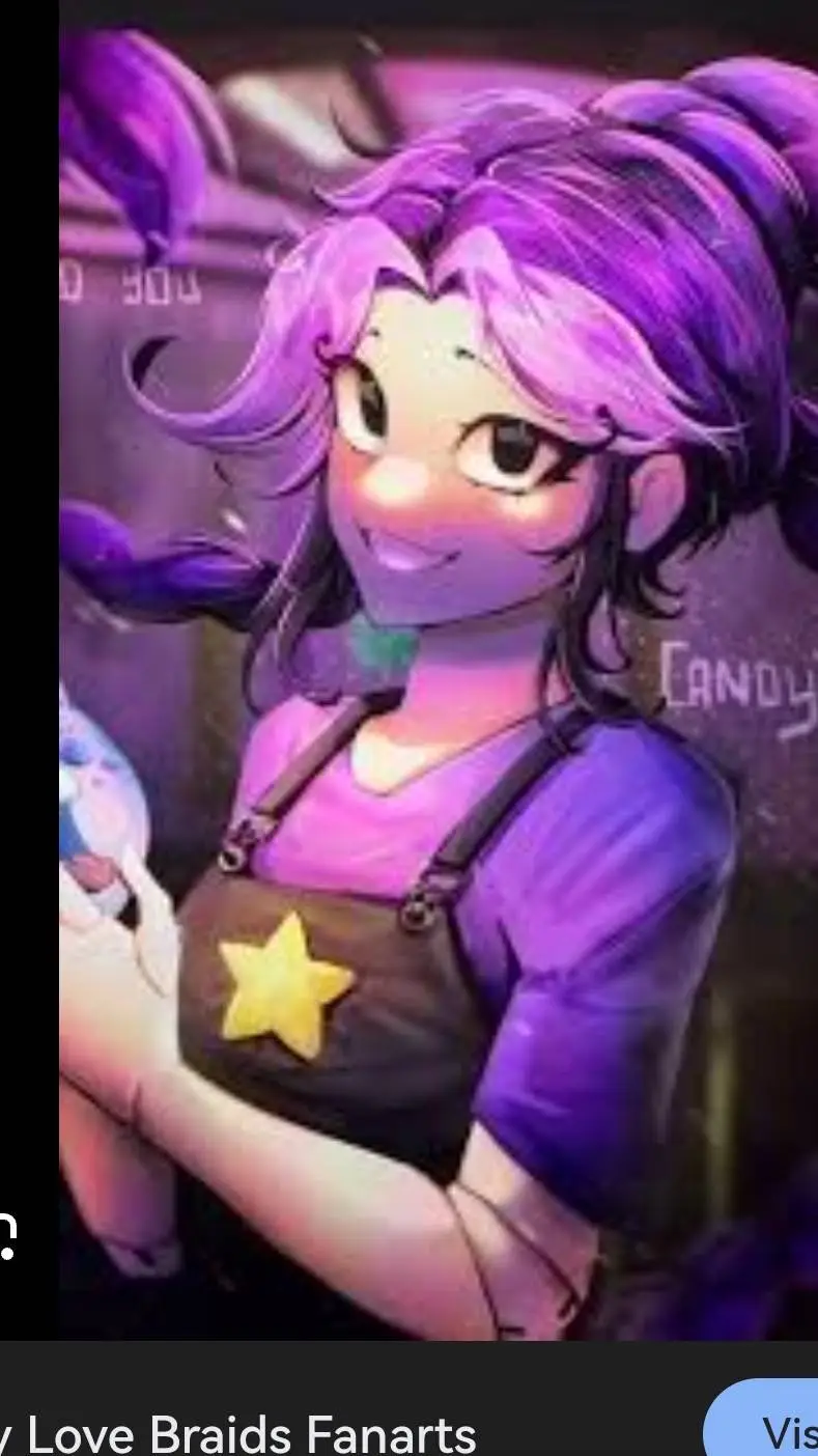 ai character: Lilly lovebraids background